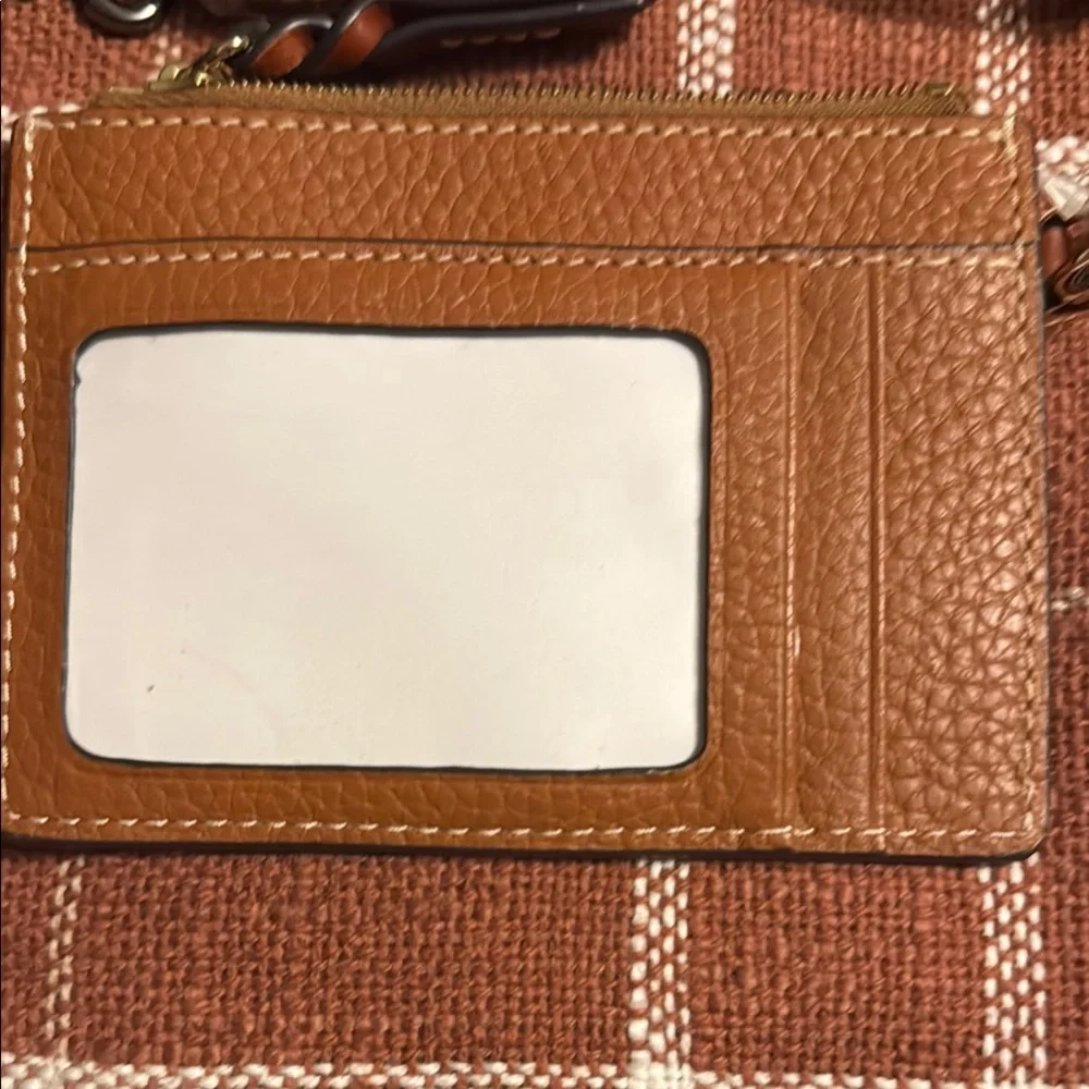 Dooney & Bourke Brown leather  Crossbody Bag vintage NWT - Picture 7 of 10